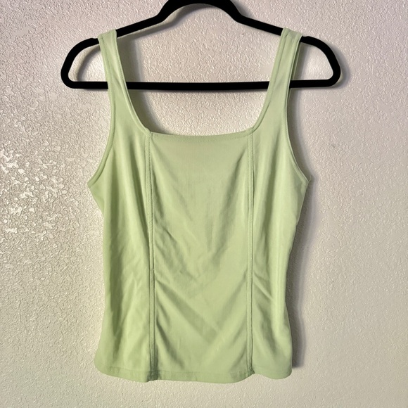 sylvie & Mado Tops - Sylvia & Mado Green Top Y2K